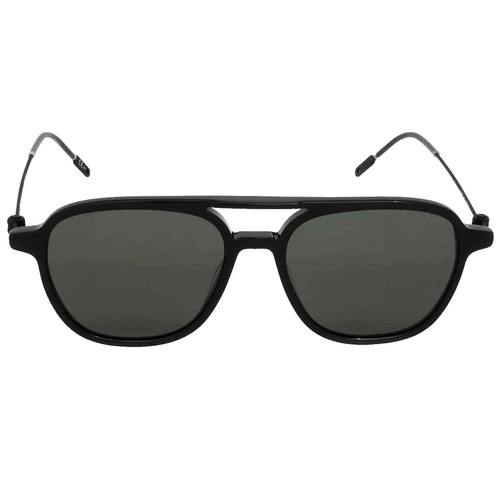 Montblanc MB0399S-004 Matte Navy Square Sunglasses Sharp  display picture 2