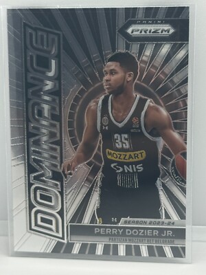 Perry Dozier Jr Dominance 2023-24 Panini Prizm EuroLeague Basketball Nr. 5