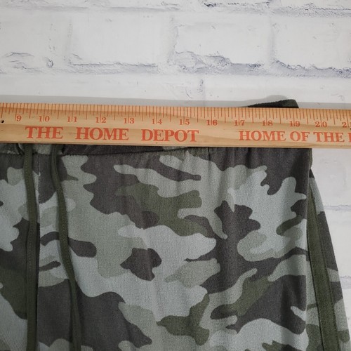 Lucky Brand Pajama Set Womens XXL Camo 4pc Top Tank Pants Shorts Sleep Green - Picture 5 of 20
