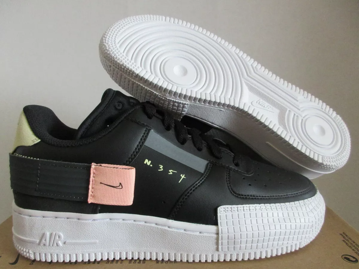 Nike Air Force 1 LV8 Utility White Black Youth Sz 6.5Y/ Women's Sz