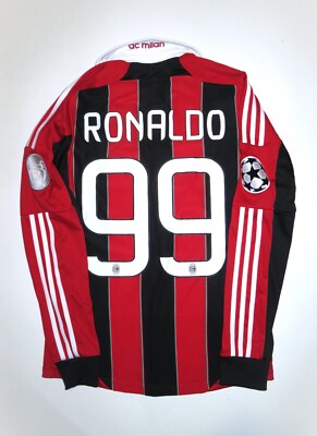 ACミラン サッカーユニフォーム Lotto 赤黒 96-97 96/97 Lotto ロット