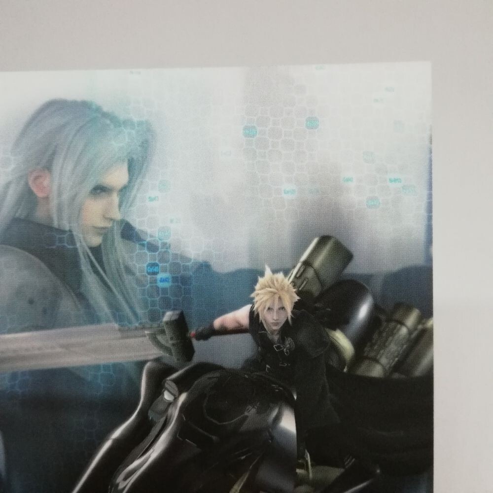 1-074 CCFF FFⅦ key Visual Final fantasy Ⅶ Remake Tetsuya Nomura