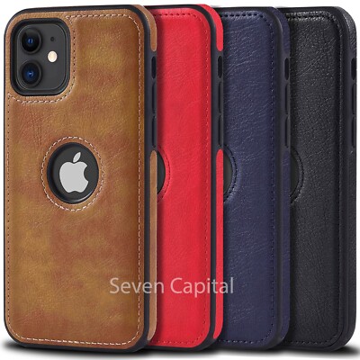 For Apple iPhone 11 11 Pro Max Shockproof Leather Premium Slim Case Luxury Cover