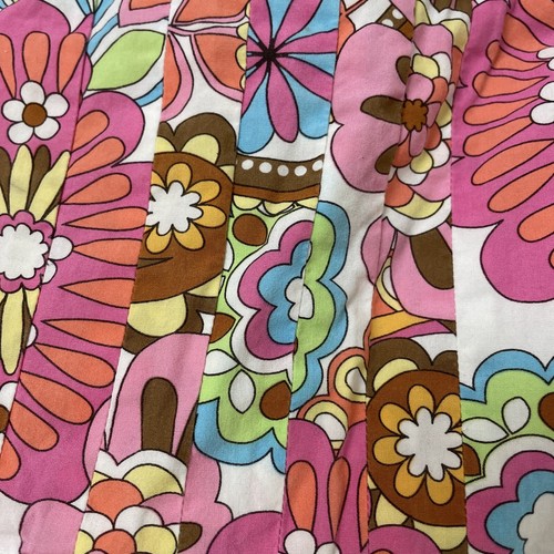 Abito da 5 ragazze Hanna Andersson 110 retrò floreale rosa vestibilità e senza maniche svasate - Foto 3 di 13