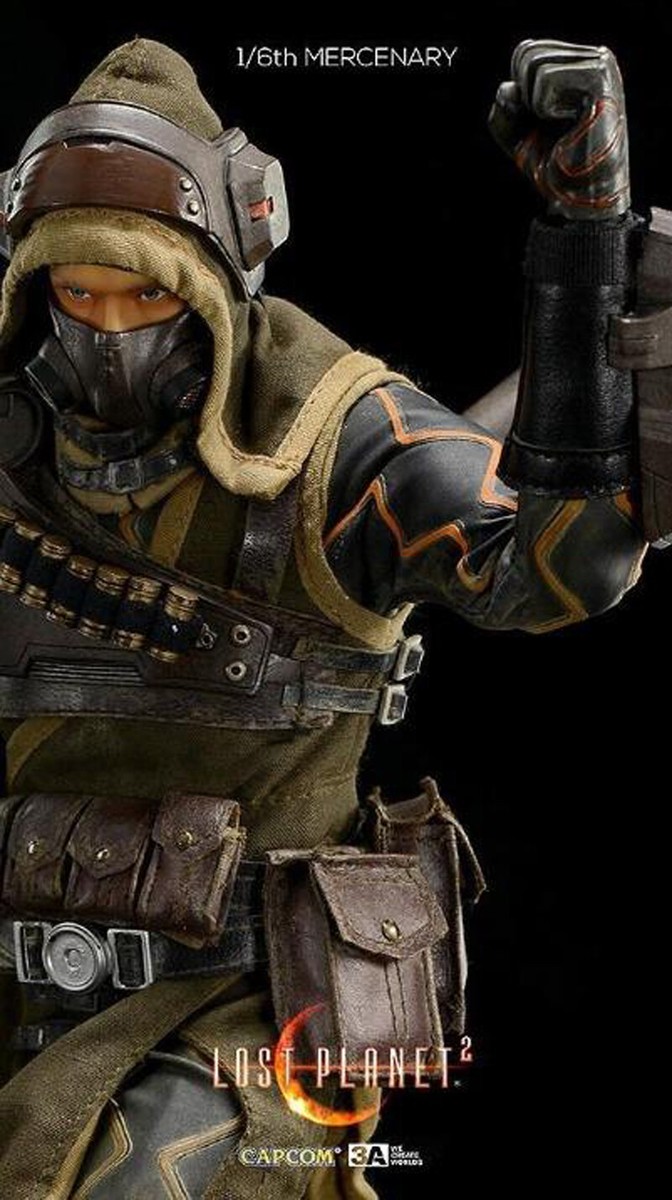 1/6 Threea ロストプラネット　フィギュア ジャンク 3A 1/6 Lost Planet 2 Mercenary Action Figure In Stock NEW | eBay