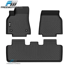Fits 20-24 Tesla Model Y All Season 3D Molded Floor Mats Carpet Liner Guard TPE