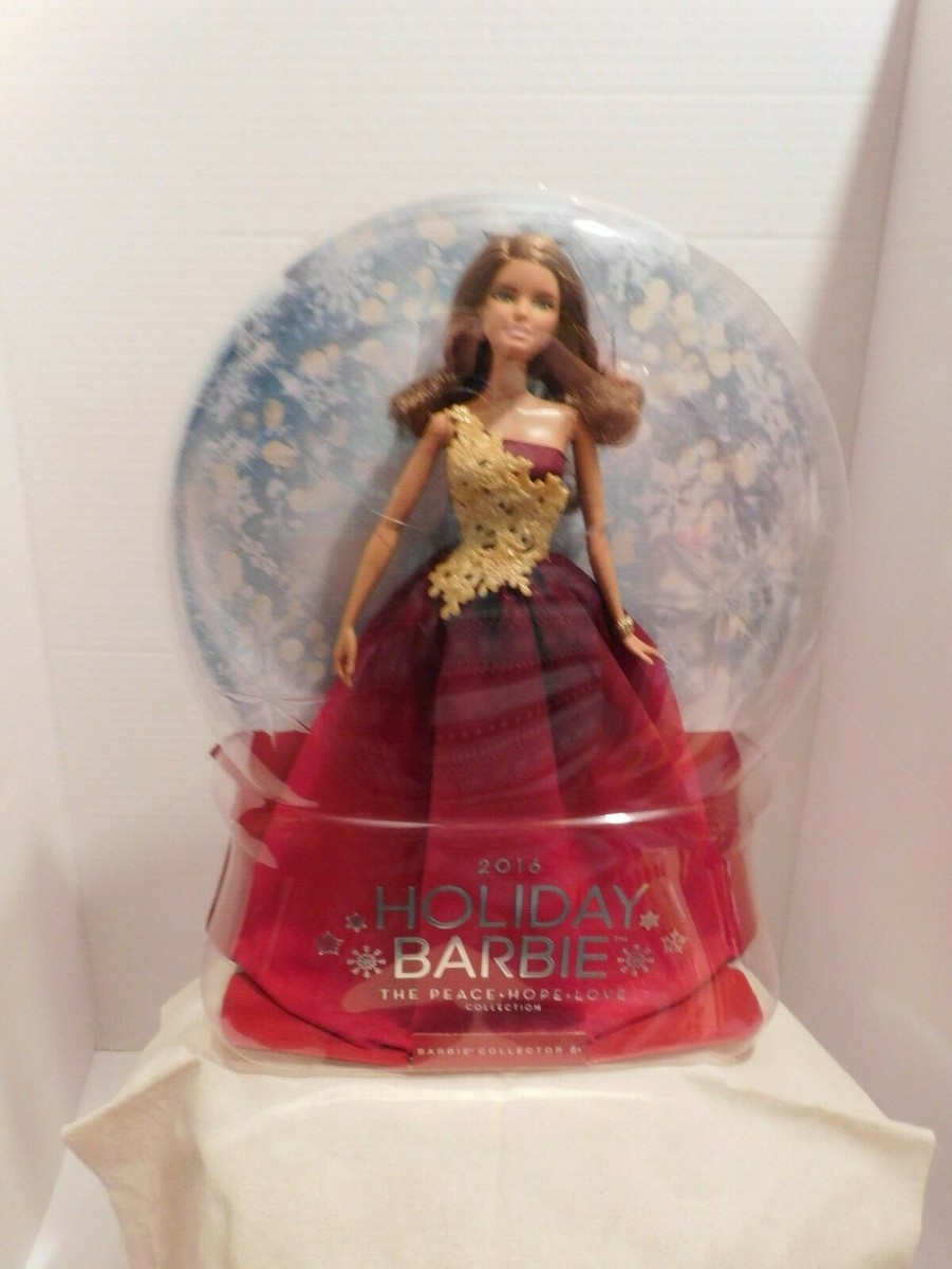 2016 Holiday Barbie Doll The Peace Hope Love Collection Mattel