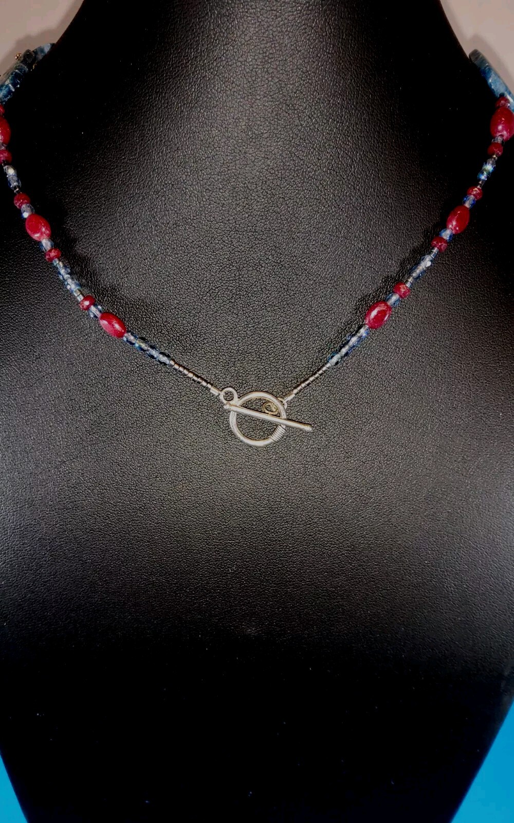 Vgt Ruby And Blue Sodalite, Rectangular Shaped, S… - image 10