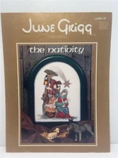 JUNE GRIGG DESIGNS - Counted Cross Stitch Leaflet - THE NATIVITY Leaflet 30