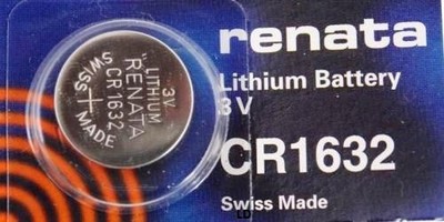 CR 1632 RENATA WATCH BATTERY ECR1632 CR1632 FREE SHIPPING Authorized US Seller 