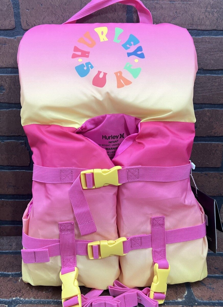 Hurley Surf Infant Begin to Swim Flotation Life Vest