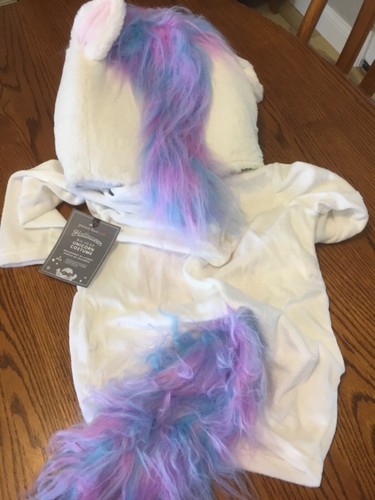 Pottery Barn Kids Big head Unicorn Costume - Girls Kids size 3T-NWT - Picture 3 of 3