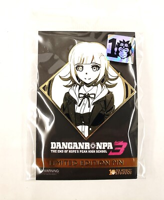 Danganronpa 3 Chiaki Nanami enamel pin Anime Manga Zen Monkey Studios