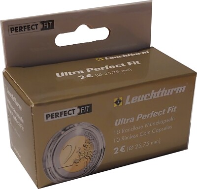 10ner Pack Münzkapseln ULTRA Perfect Fit 25,75 mm