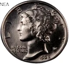 1928 Mercury Dime ~ BU/Uncirculated ~~ 90% Silver