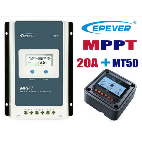 Controlador de carga solar EPEVER TracerAN MPPT regulador 12/24V 20A 30A 40A PV100V - Imagen 22 de 27