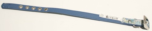 Bond & Co Dog Collar XXS Metal Buckle Floral Baby Blue Blossom - Picture 3 of 4