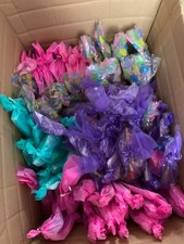 Joblot of 76 girls filled Party bags, lucky bags, lucky dip for parties, fetes