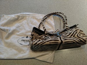 zebra handbag