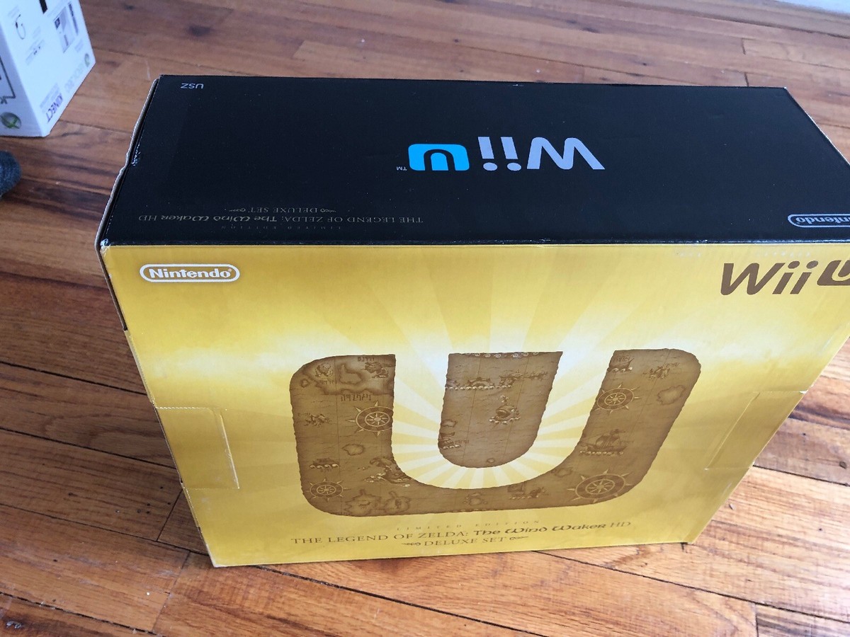 任天堂Willセット Nintendo Wii U The Legend of Zelda The Wind Waker HD Deluxe
