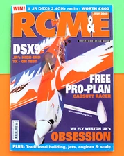 RCM&E—HAS FULL PLANS UK—JULY 2008—RC MODEL AIRPLANES—AIRCRAFT FLYING PHOTOS