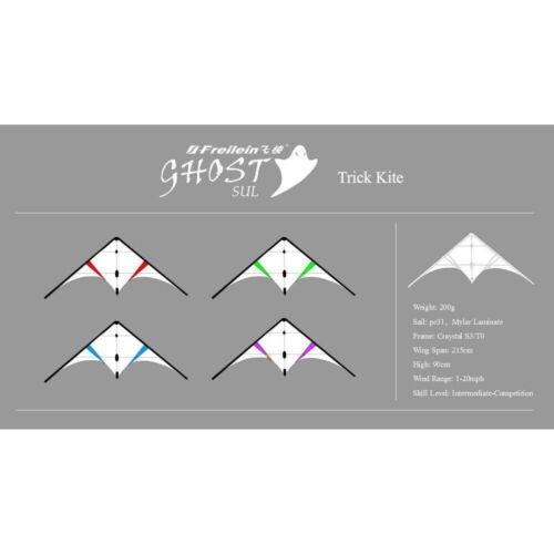 Kit de cometa deportiva Freilein 2,15 m Breeze 2 líneas 200 g Icarex PC31 - Imagen 2 de 5