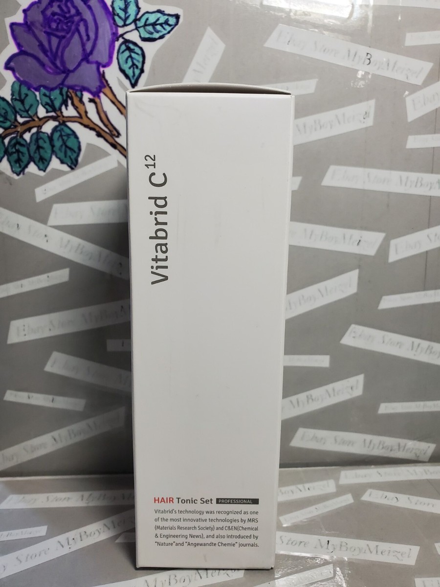 Vitabrid C12 HAIR TONIC SET Vitamin C Scalp & Hair Revitalization