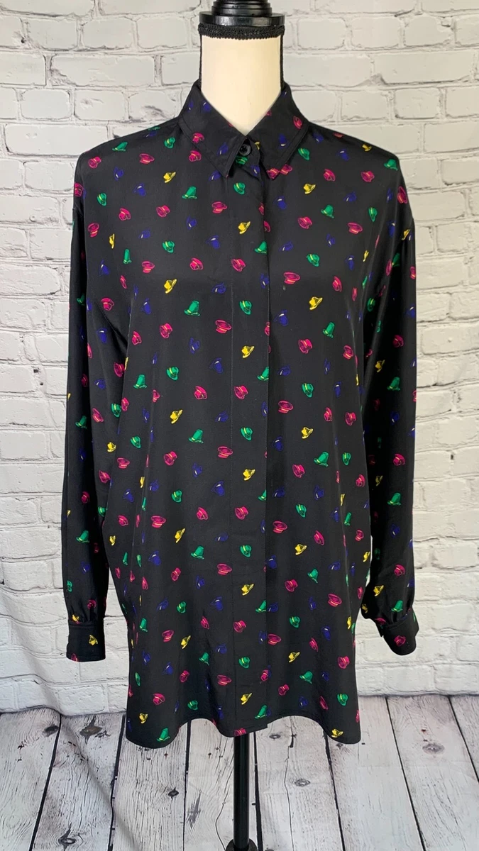 Krizia poi ブラウス  made in ITALY  100%シルク Krizia Silk Tops for Women for sale | eBay