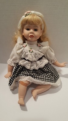 crying porcelain doll