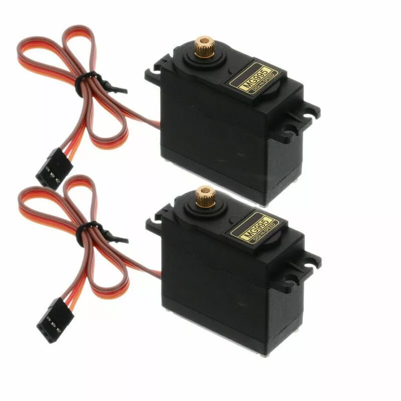 Original MG995R Digital Servo Motor 180° Metal Gear Torque 15KG Dual Pack - Bild 3 von 4