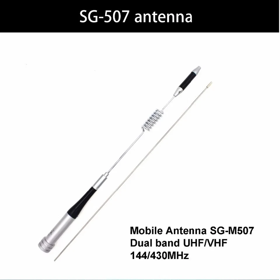 Antena Diamond SG-M507 Alta Ganancia Doble Banda 144/430MHz+RB400 Para VV-898S BJ-318 Foto 4 de 4