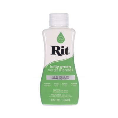 Craft County RIT DYE Liquid All-Purpose - Color, Marble, Tie-Dye Fabrics 8 Oz