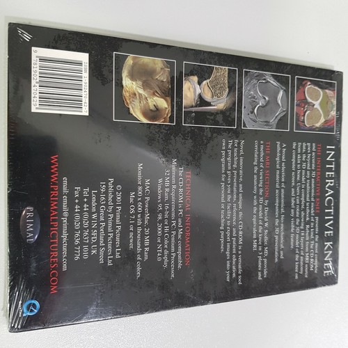 Primal Anatomical Interactive Knee CD ROM PC human body medical guide NEW - Picture 10 of 11