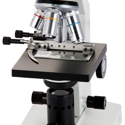 AmScope B100 40X-1600X Binocular Biological LED Microscope + Mechanical Stage - Picture 4 of 8
