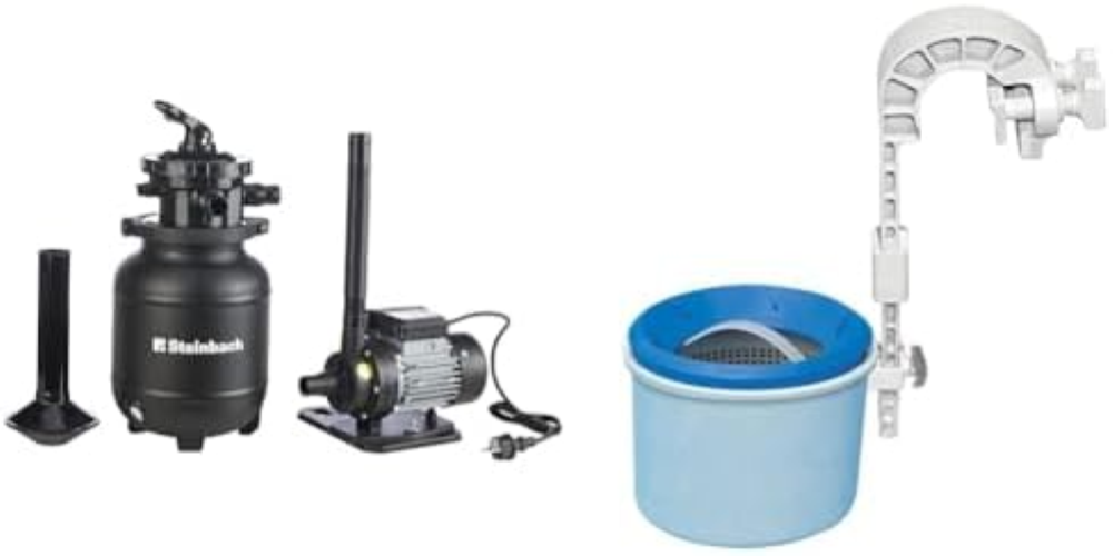 Steinbach Speed Clean Active Balls Plus Filtro a sabbia, Nero, 41 x 25 x 56 cm