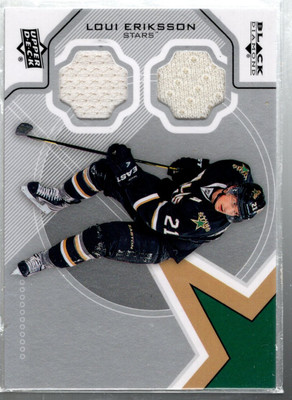 A5007- 2012-13 Black Diamond Doppelt Trikots # Dallle Loui Eriksson F - Nm-Mt