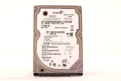 Dell ST96023AS 60GB 2.5'' 1.5Gb/s 7.2K RPM SATA Hard Drive Dell P/N:0XM665 Tested