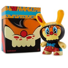 Kidrobot: No Strings 8" Dunny Vinyl Art Figure WuzOne Pinocchio kawaii janky
