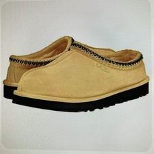UGG Rare TASMAN Men s 13 Slippers Suede Sheepskin Moccasins SOLD OUT