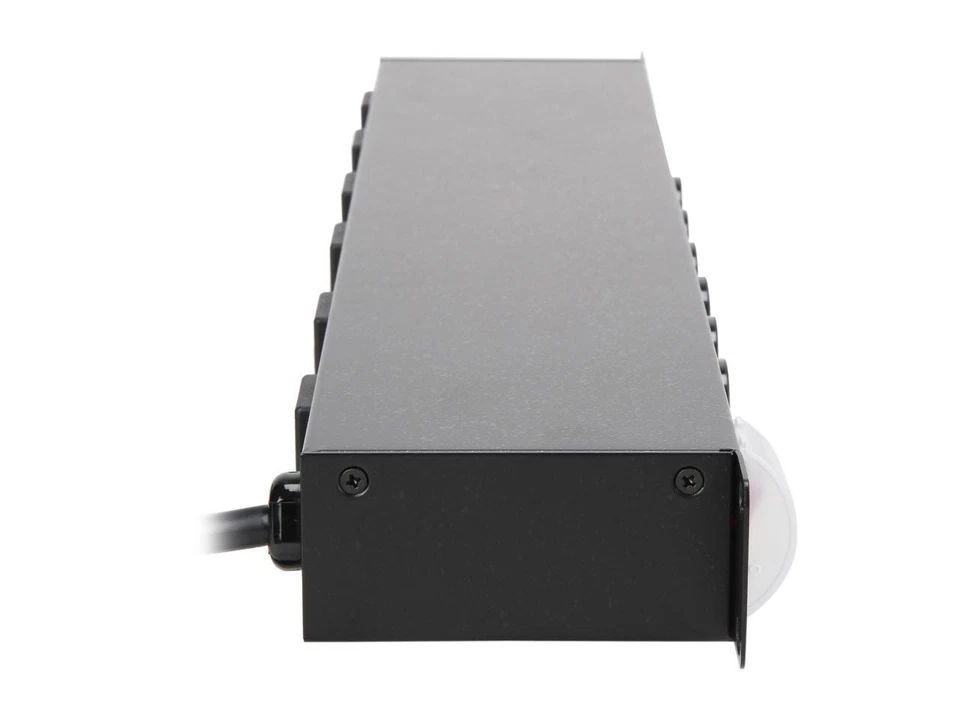 CyberPower CPS1215RMS 15' 12 Outlets 1800 Joules Rackbar Surge Strip - Image 4 of 4