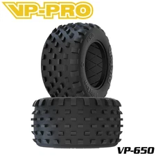 VP-PRO VP-650 Jelly Evo 1/10 Stadium Truck Tire MS2-3 RC Carpet Racing Front