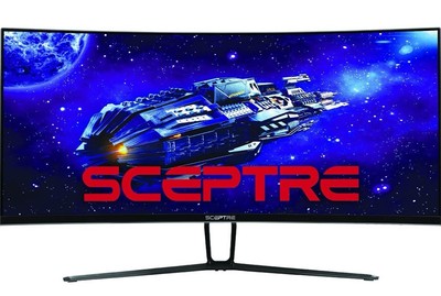 SCEPTRE C35 Ultrawide Curved QHD Gaming Monitor C355-3440UN