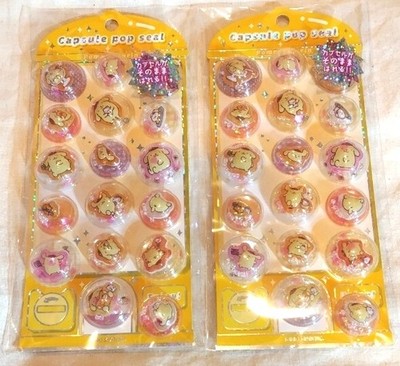 Sanrio Pompompurin Capsule Pop Stickers Bonbon Drop Stickers - Set of 2