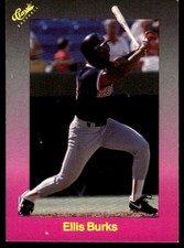 Ellis Burks 1989 Classic #152 Boston Red Sox MLB READ FREE SHIPPING AutographDen