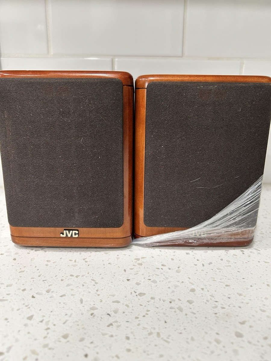 JVC SP-UX7000 Bookshelf Speakers Wood 2.0 Channel Compact 20W