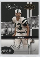 2004 Playoff Honors Prime Signatures Previews /999 Don Maynard #PS-5 HOF 1md