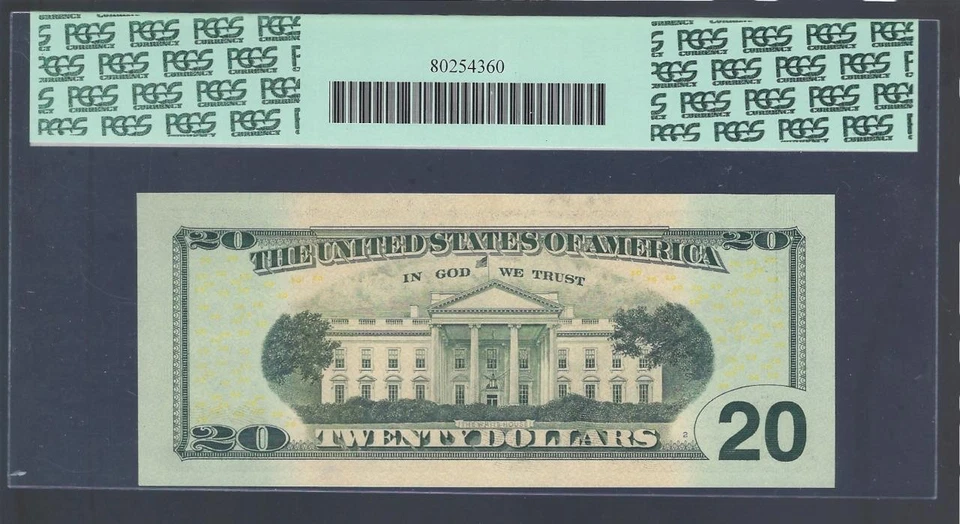 AC $20 2004 Chicago *star* PCGS 67 PPQ EG-* Fr 2090-G* - Image 2 of 2