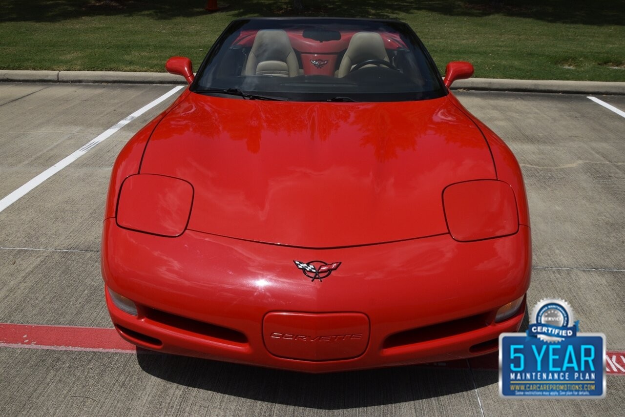 1998 Red Chevrolet Corvette Convertible  | C5 Corvette Photo 3