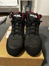 FLM Mottorrad Roller Schuhe Gr. 40 Schwarz Leder