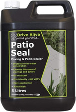Bond It Builders Complete Patio Seal - Paving and Patio Sealer - Clear Liquid --